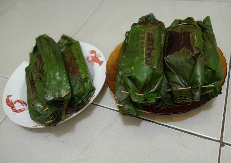 Nasi Bakar Ayam mudah