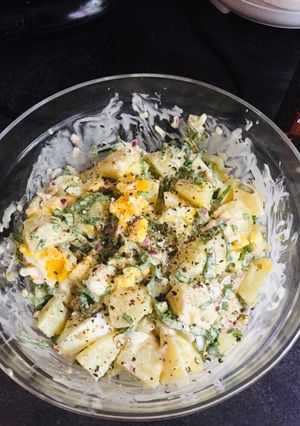 A picture of American style Potato Salad 🥗.