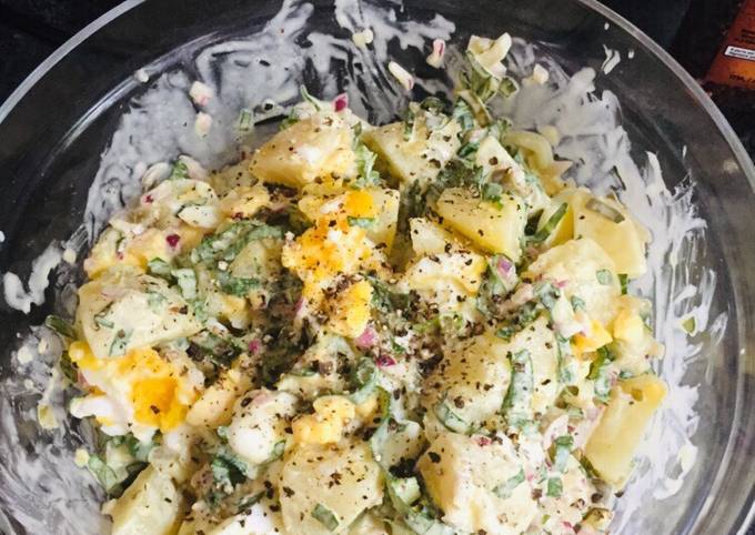 How to Make Speedy American style Potato Salad 🥗