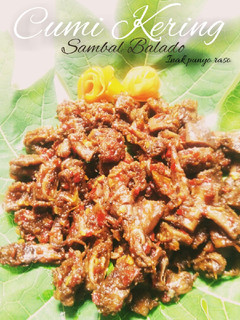 Foto resep Cumi kering sambal balado