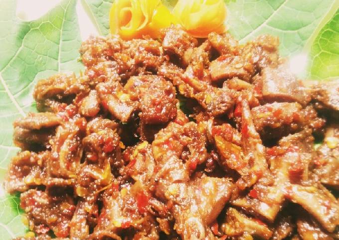 Recipe Appetizing Cumi Kering Sambal Balado Resep Resep Makanan Enak