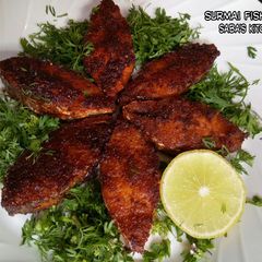 A picture of Surmai Fish Fried.