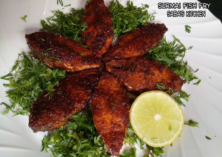 How to Make Quick Surmai Fish Fried