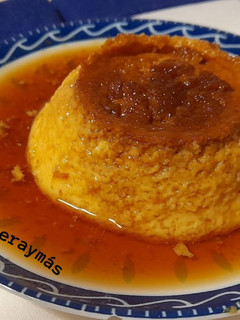 Una foto de Flan de naranja en airfryer