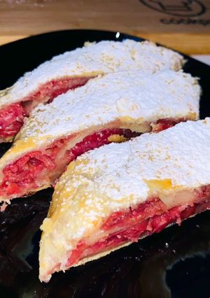 Gyors meggyes rétes recept fotója