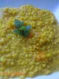 Arroz en caldo de zapallo tacneño, (calabaza)