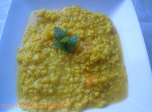Foto principal de Arroz en caldo de zapallo tacneño, (calabaza)