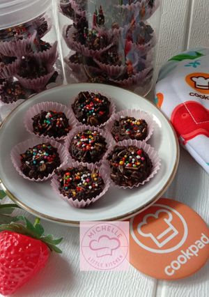 Foto resep Choco Oat Cookies