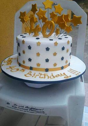 A picture of Vanilla cake.
