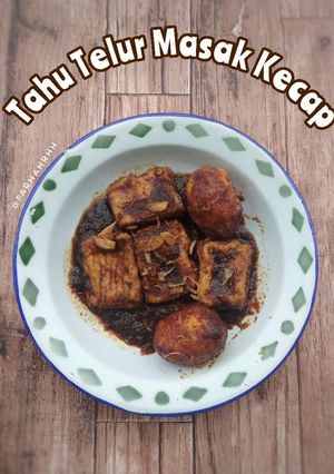 Foto resep Tahu Telur Masak Kecap