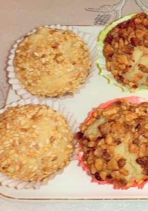 صورة لوصفة مشوك وجلجلانية بعجينة وحدة 😍