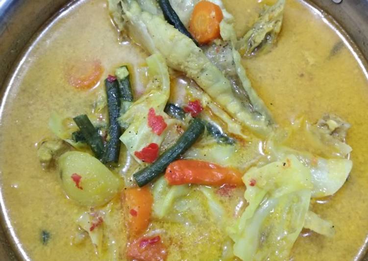 Gulai Dagu kakap