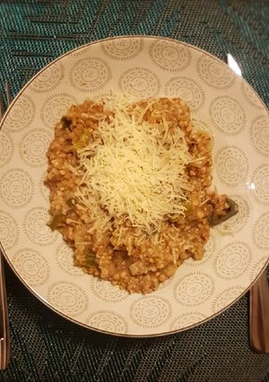 Une photo de Risotto sarrasin et poireaux