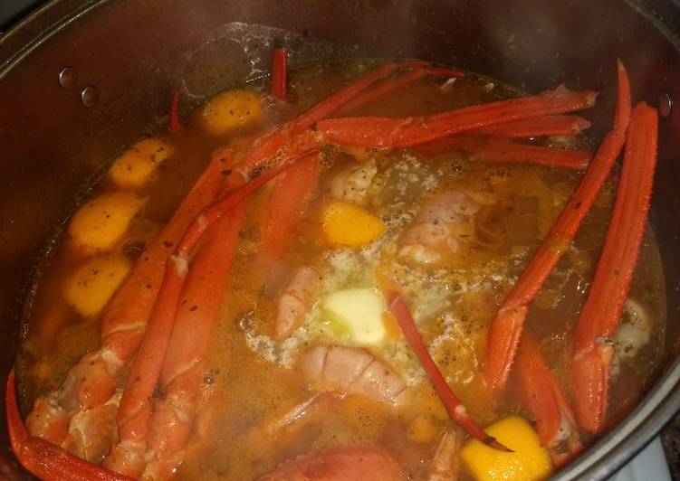 Salvadoreño crab boil