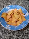 Nachos saludables sin fritura (115 cal por porción)