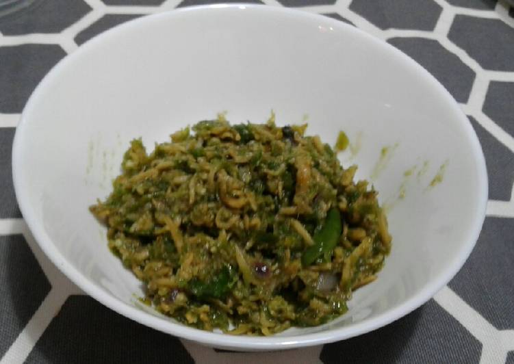 Sambel ijo teri medan super pedas