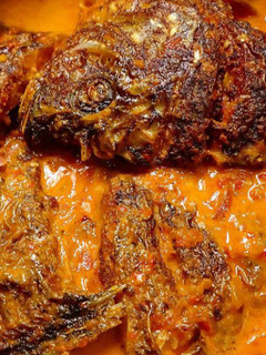 A picture of Fish curry.