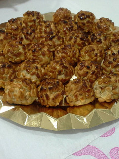 Una foto de Panellets de piñones