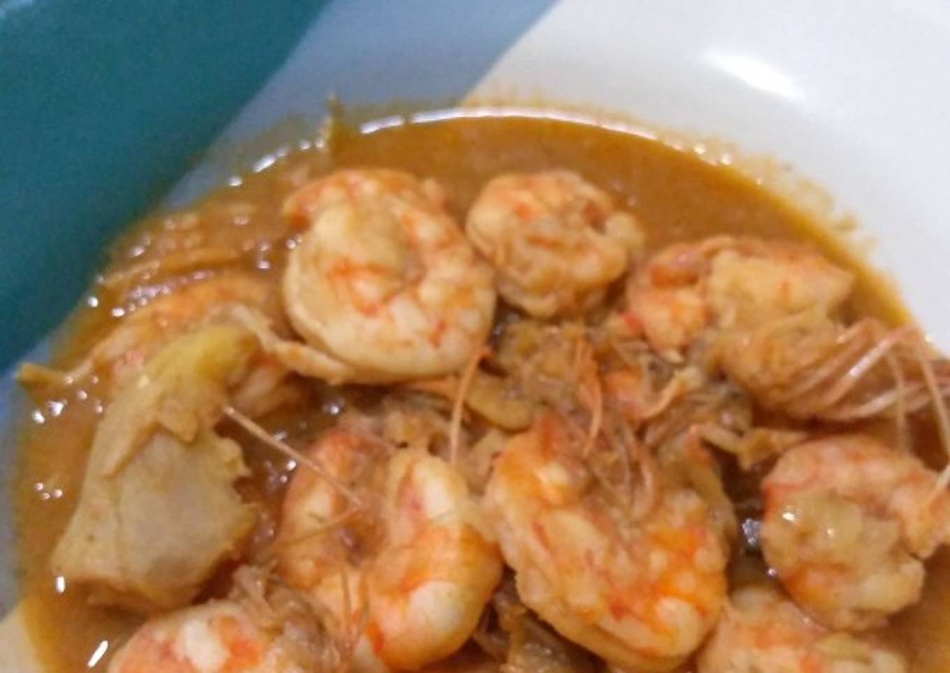 Udang Saos Inggris