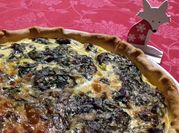 Une photo de quiche blette