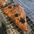 Lemon Glazed Blueberry Scones