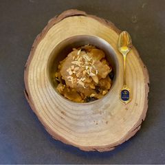 A picture of Kashmiri Gur Halwa.