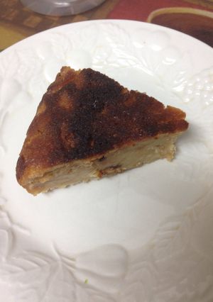 Una foto de Puding sin caramelo con chispas de chocolate