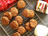 Oatmeal banana nutella cookies