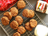 Oatmeal banana nutella cookies