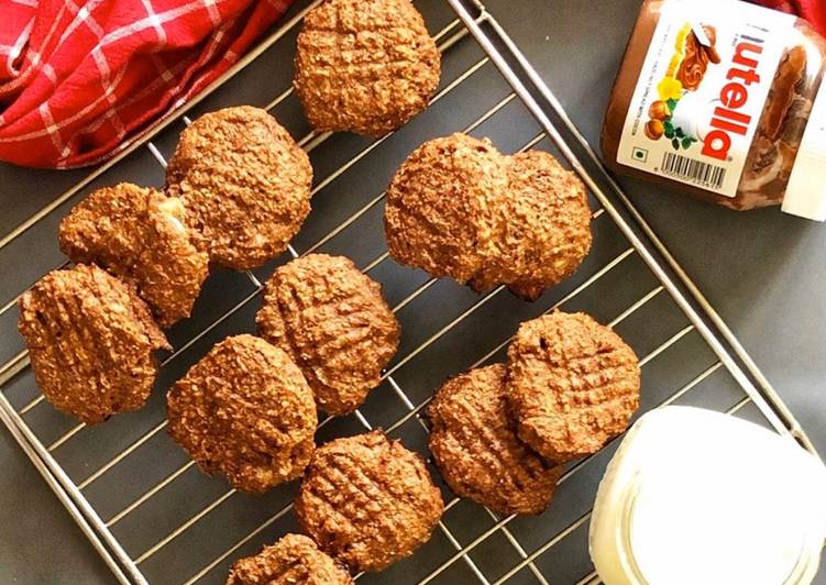 How to Make Ultimate Oatmeal banana nutella cookies