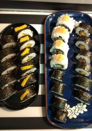 Una foto de Sushi