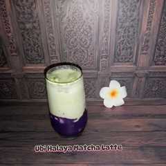 Ubi Halaya Matcha Latte-レシピのメイン写真
