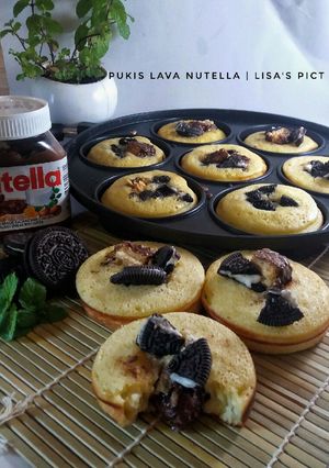 Foto resep Pukis Lava Nutella