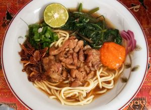 Foto resep Mie Kangkung Enak & Gurih