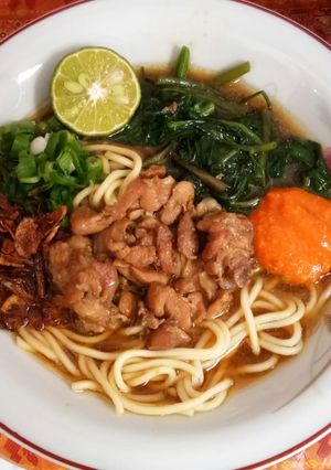 Foto resep Mie Kangkung Enak & Gurih