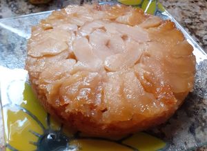 Una foto de Tarta tatín de manzana