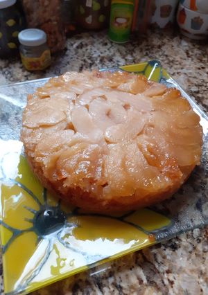 Una foto de Tarta tatín de manzana