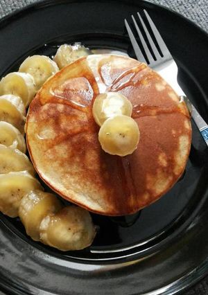 A picture of Whey Protein Banana Pancakes.