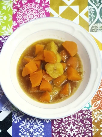 Cara Mudah Membikin Resep  Kolak Ubi Pisang (tanpa santan) 🍠🍌🧡 yang Enak Banget, Enak