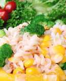 Nui trộn (Fusilli salad)