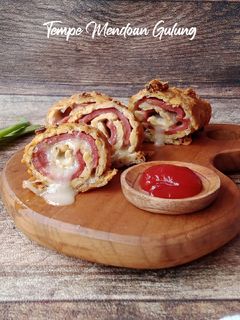 Foto resep Tempe mendoan Gulung Keju