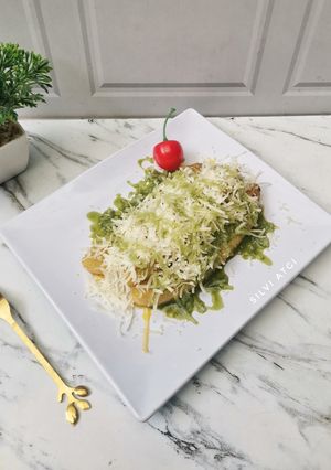 Foto resep Pisang Bakar Creamy Matcha