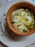 Repollitos de Bruselas gratinados