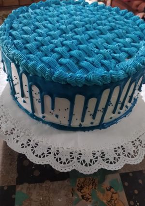 Una foto de Torta damasco y manjar
