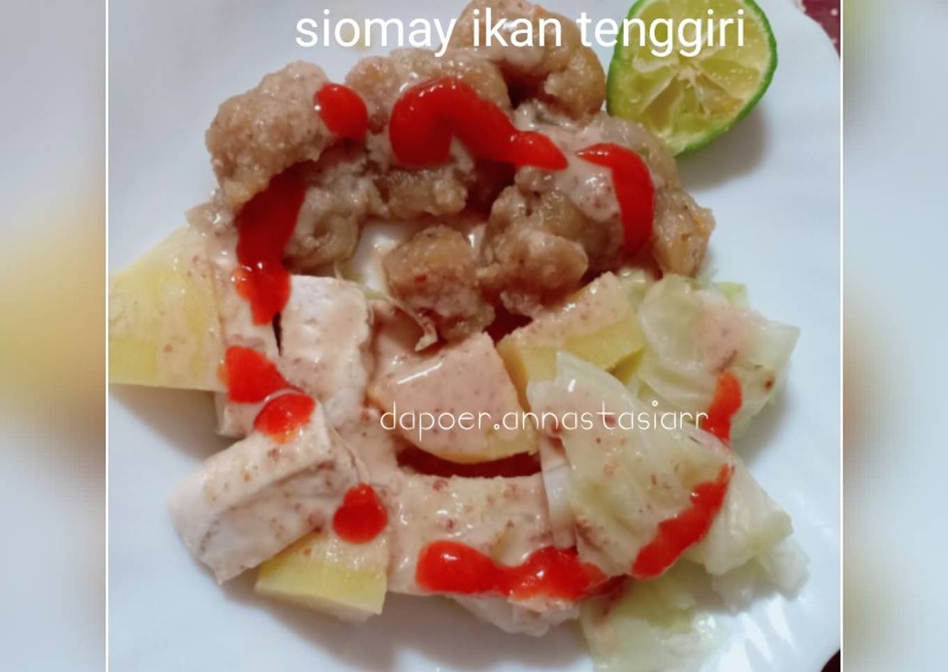 Siomay ikan tenggiri🌸