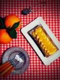 Orange curd cake 🍊
