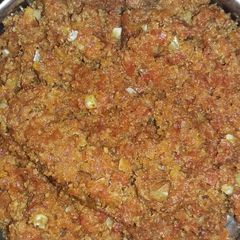 A picture of Gazar halwa.