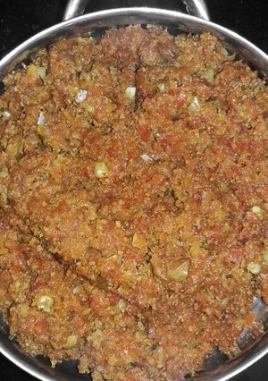 A picture of Gazar halwa.