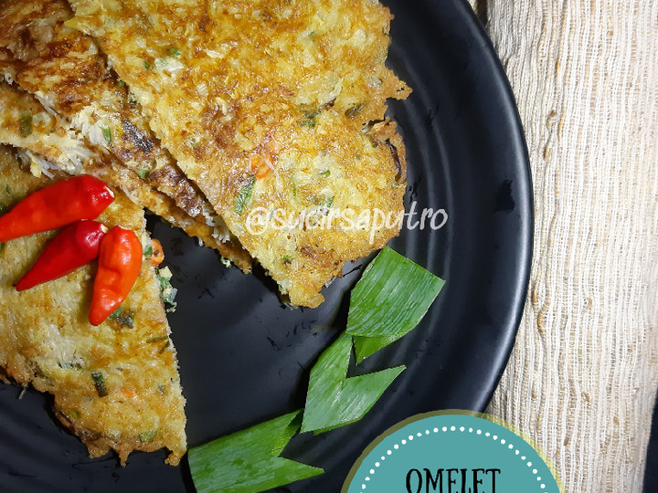 Cara Gampang Menyiapkan Omelet Telur Bihun Ayam Jamur, Menggugah Selera