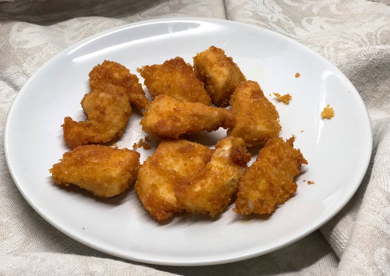 Nuggets caseros para Miguel y más ricos que los del McDonald